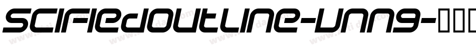 SciFiedOutline-vnn9字体转换