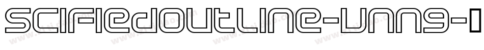 SciFiedOutline-vnn9字体转换