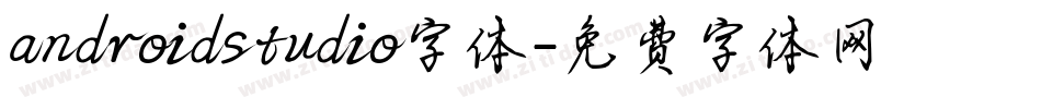 androidstudio字体字体转换