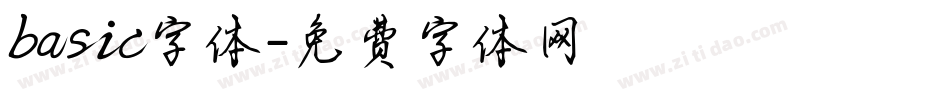 basic字体字体转换