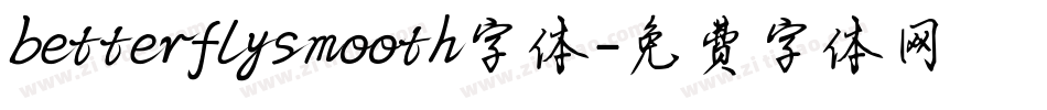 betterflysmooth字体字体转换