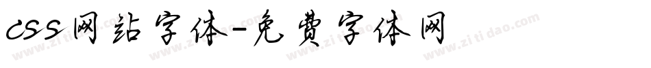 css网站字体字体转换