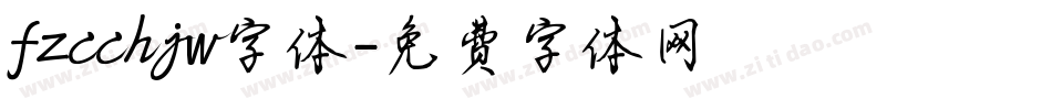 fzcchjw字体字体转换