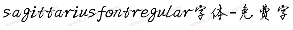 sagittariusfontregular字体字体转换
