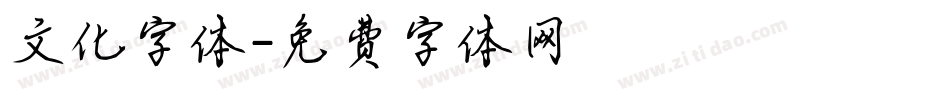 文化字体字体转换