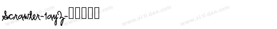 Scrawler-1ayZ字体转换