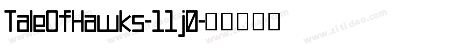 TaleOfHawks-11j0字体转换