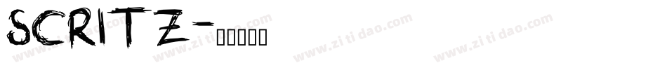 SCRITZ字体转换
