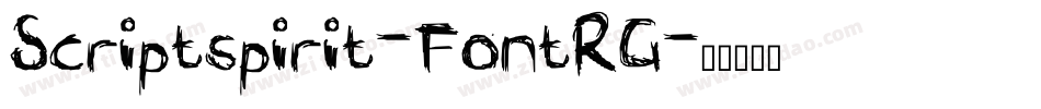 Scriptspirit-FontRG字体转换