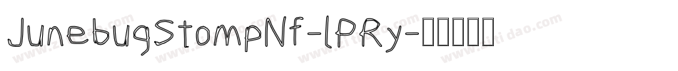 JunebugStompNf-lPRy字体转换