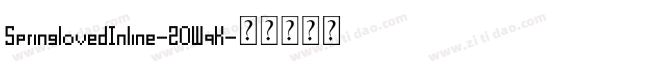 SpringlovedInline-2OWqK字体转换