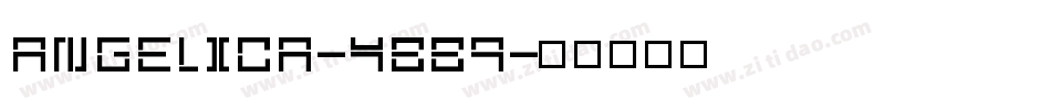 Angelica-4BB9字体转换