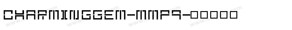 Charminggem-mmp9字体转换