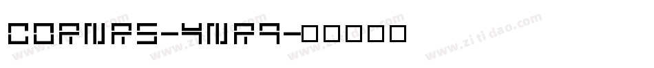Cornrs-4nR9字体转换