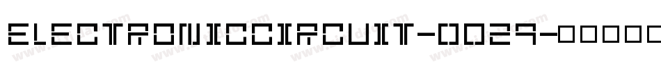 ElectronicCircuit-0qz9字体转换