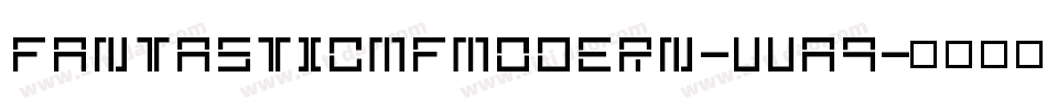 FantasticmfModern-vva9字体转换