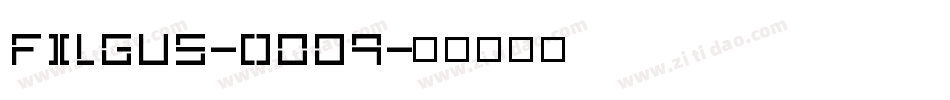 Filgus-0oD9字体转换