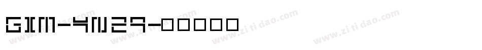 Gim-4nZ9字体转换