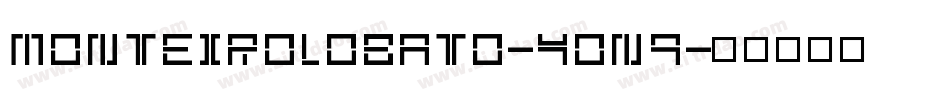MonteiroLobato-4on9字体转换