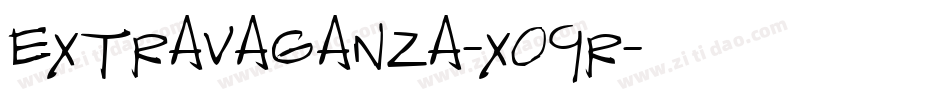 Extravaganza-xo9r字体转换