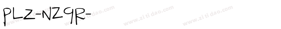 Plz-nZ9R字体转换