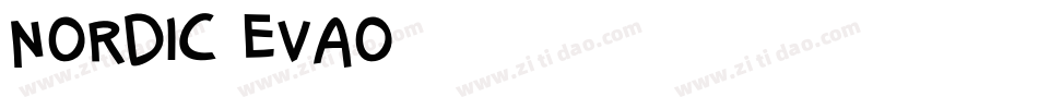 Nordic-eVaO字体转换