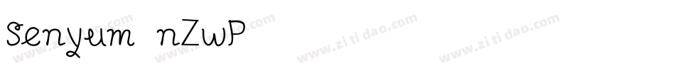 Senyum-nZwP字体转换