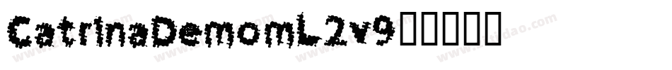 CatrinaDemo-mL2v9字体转换