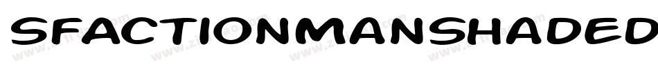 SfActionManShadedItalic-nLmM字体转换