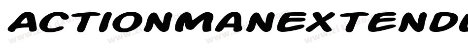 ActionManExtendedItalic-neEM字体转换