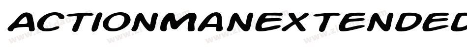 ActionManExtendedItalic-neEM字体转换