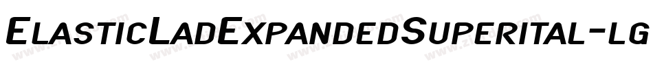 ElasticLadExpandedSuperital-lgK3w字体转换
