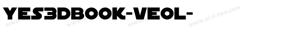 Yes3DBook-vE0L字体转换