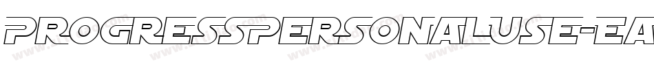 ProgressPersonalUse-EaJdz字体转换