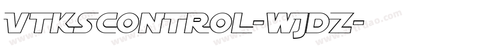 VtksControl-wJdZ字体转换