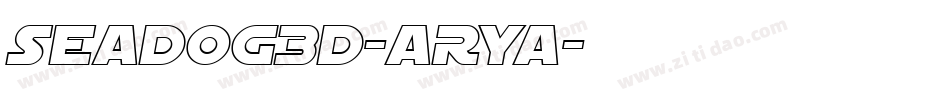 SeaDog3D-aRYa字体转换
