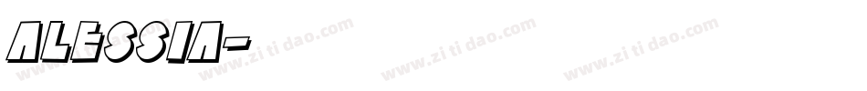 Alessia字体转换