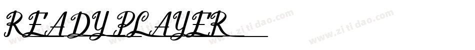 READY-PLAYER字体转换