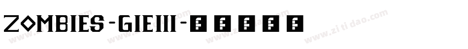 Zombies-g1E3字体转换