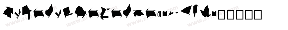 SiberiaReversed-357y字体转换