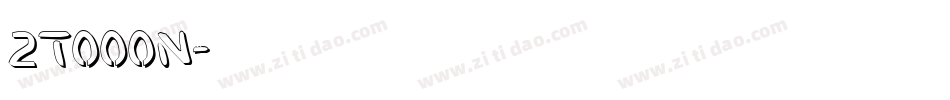 2tooon字体转换