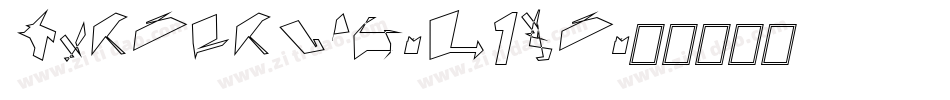 Zigzagone-84Dz字体转换 Zigzagone-84Dz字体转换