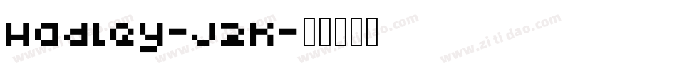Hadley-J2K字体转换