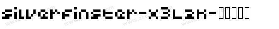 Silverfinster-x3L2K字体转换