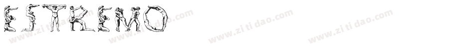 Estremo字体转换