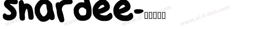 Shardee字体转换