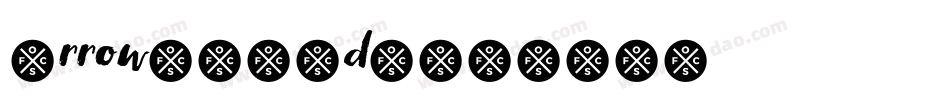 Arrow7-30dG字体转换
