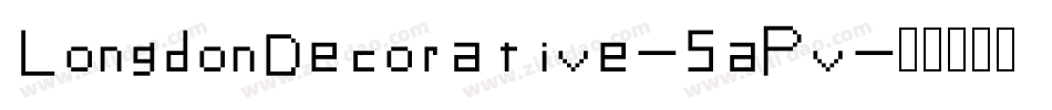 LongdonDecorative-5aPv字体转换