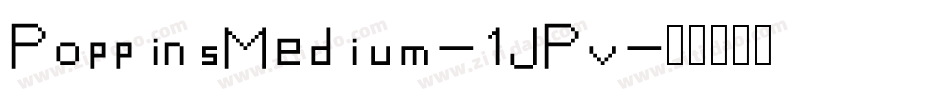 PoppinsMedium-1JPv字体转换
