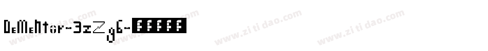 Dementor-3zZg6字体转换